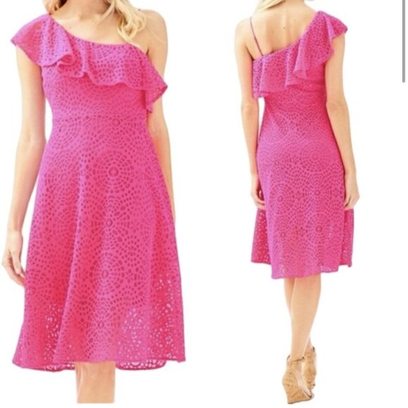 Lilly Pulitzer Pink Callisto Dress - Picture 11 of 12